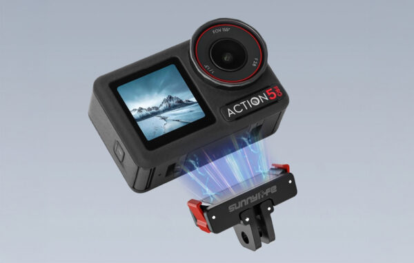 Sunnylife magnetic quick release mount for DJI Action 2/3/4/5 Pro