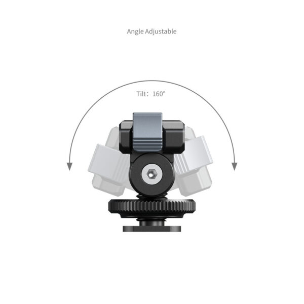SmallRig 5436 kiirkinnitus DJI Osmo Action 5 Pro / 4 / 3 kaamerale koos cold shoe adapteriga