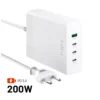 fixcg200-3c1a-wh Fixed Charging Station GaN 200W