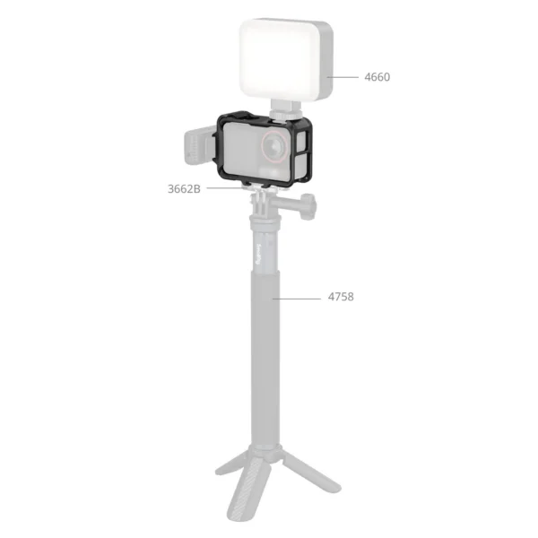 Smallrig 5135 Cage for DJI OSMO Action 5 Pro, 4, 3