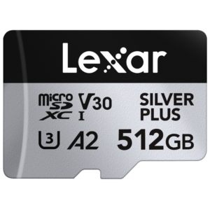 Lexar microSDXC Silver Plus 1066x UHS-I/U3/A2/4K R205/W150 (V30) 512GB