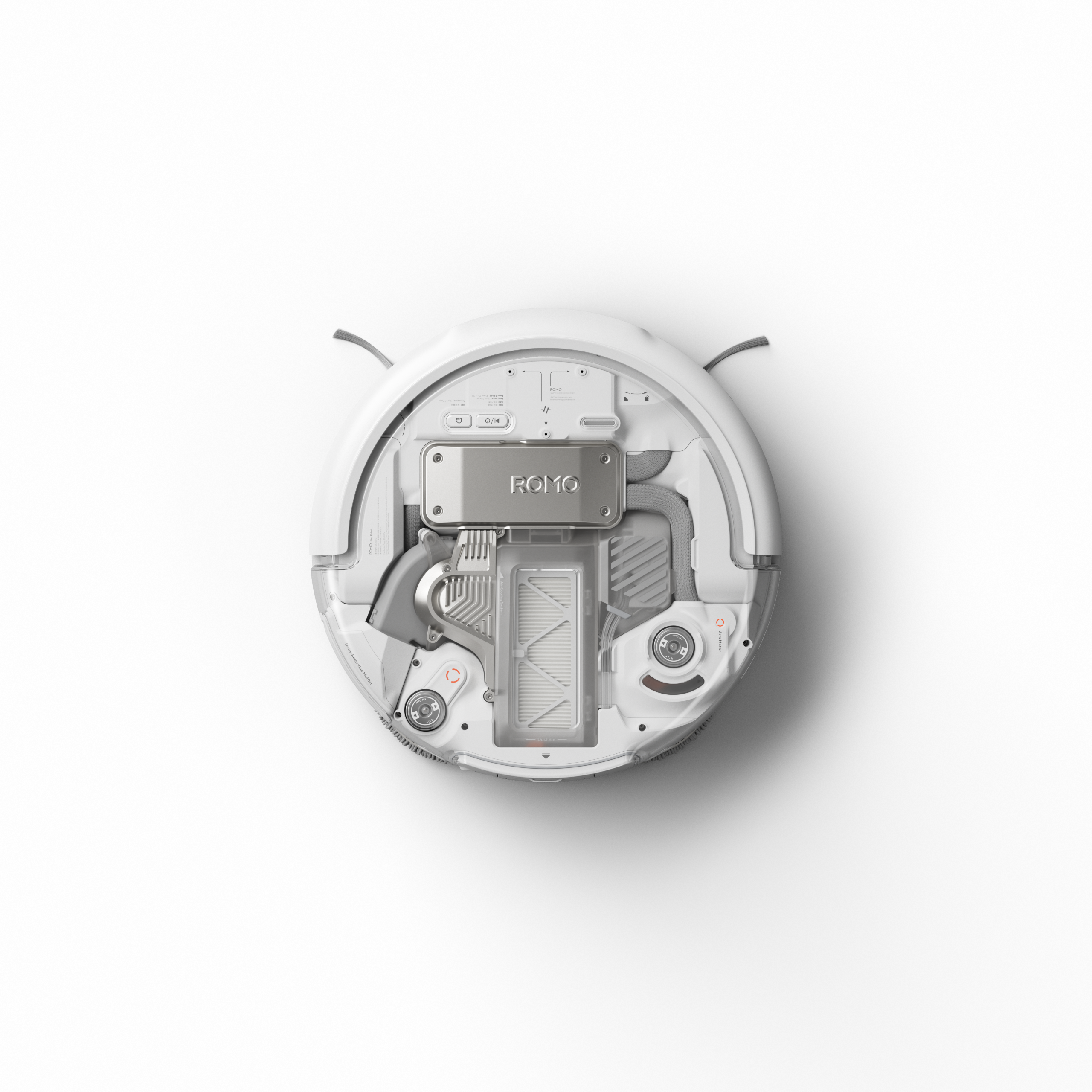 ROMO A Robot_ROMO A 机器人_Top View_俯视