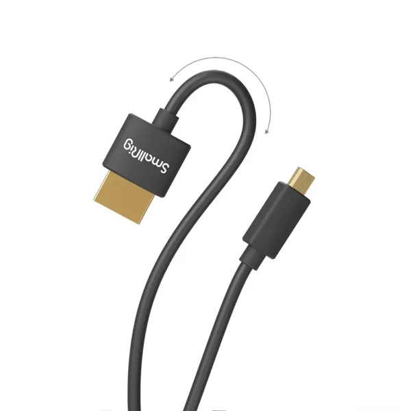SmallRig 3043 HDMI Cable Ultra Slim 4K 55cm (D to A)