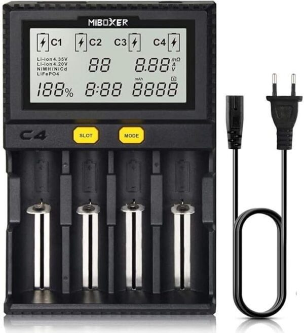 COSOOS Universal Battery Charger (18650)