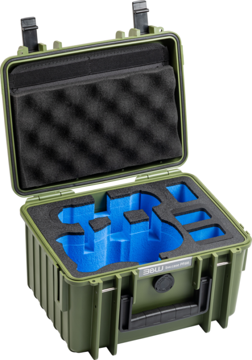 800q-01_134785 BW Outdoor Cases Type 2000 for DJI Mini 5 Pro (Bronze Green)