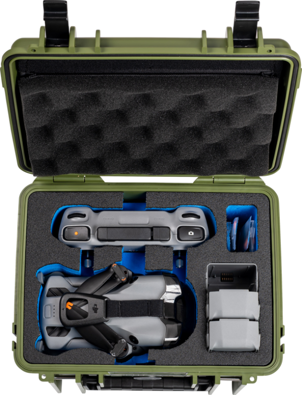 BW Outdoor Cases Type 2000 for DJI Mini 5 Pro (Bronze Green)