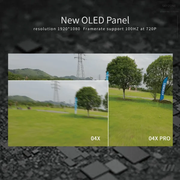 SkyZone 04X Pro FPV goggles