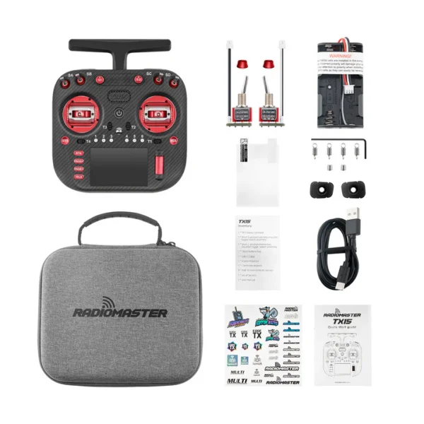 Radiomaster TX15 Max Radio Controller, Black