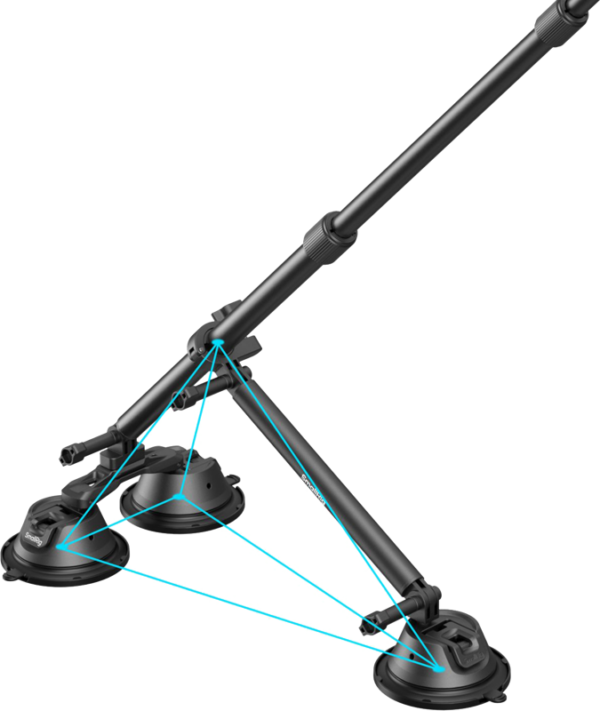 SmallRig 4380 Camera Suction Cup Car Mount Kit for Panoramic Shooting