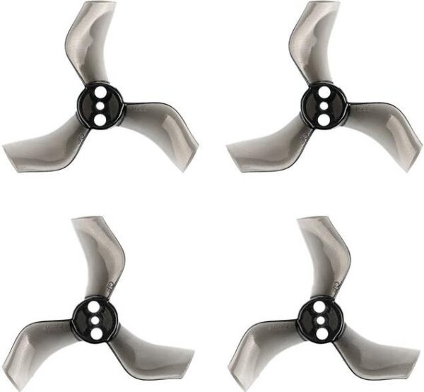 BetaFPV Gemfan 40mm 3-blade Whoop Propellers (1.5mm Shaft Hole) (4pcs)-Transparent Black