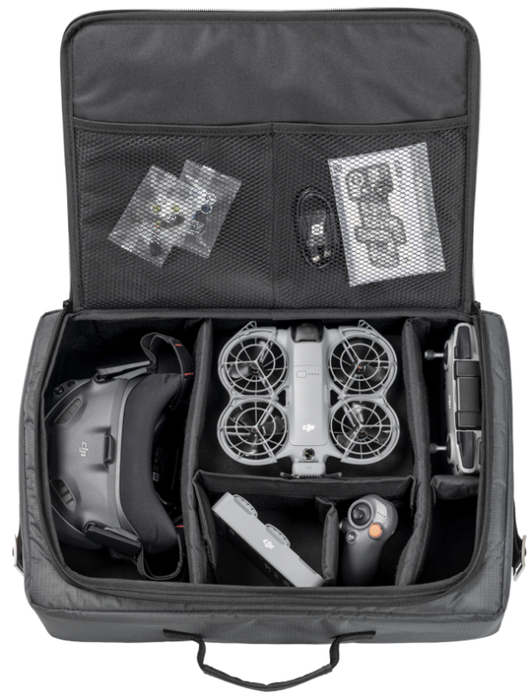 BW Outdoor Drone Bag TEX-221 for DJI Neo 2 Motion Fly More Combo, Grey
