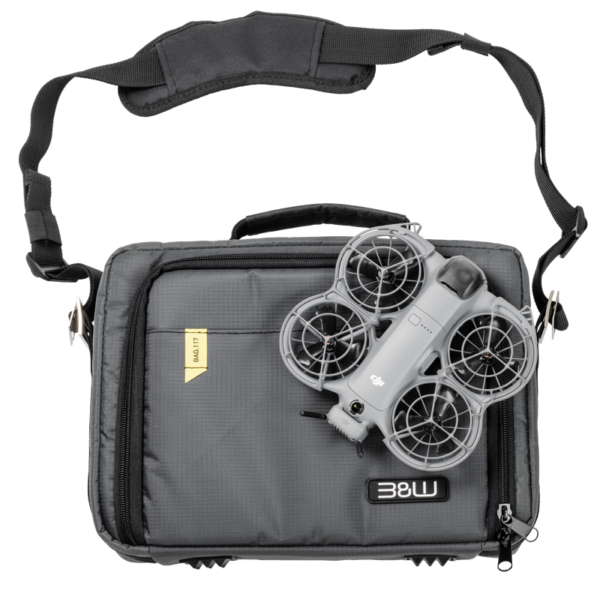 BW Outdoor Drone Bag TEX-117 for DJI Neo 2 Fly More Combo, Grey
