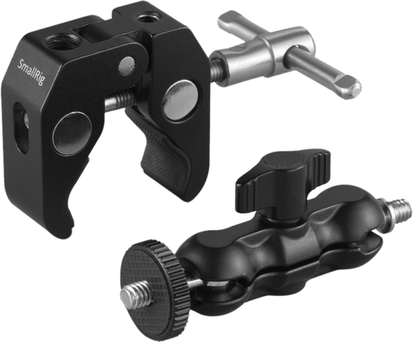 SmallRig 2164 Multi-functional Crab-Shaped Clamp w/ Ballhead Magic Arm