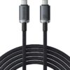 Baseus Crystal Shine 100W USB-C to USB-C Cable, 1.5m 20Gb Black