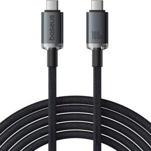 Baseus Crystal Shine USB-C–USB-C kaabel