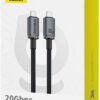 Baseus Crystal Shine 100W USB-C to USB-C Cable, 1.5m 20Gb Black