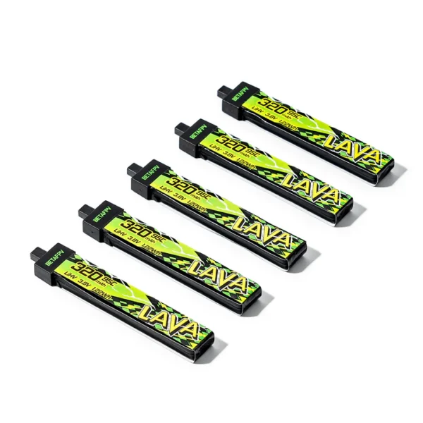 BetaFPV LAVA Series 1S Battery II 320mAh 95C (5PCS)