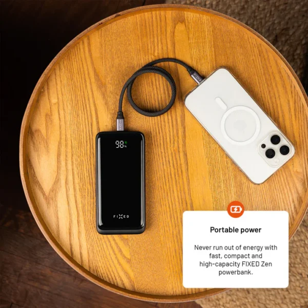 FIXED Powerbank Zen2 20, PD 20W, 20 000 mAh, black
