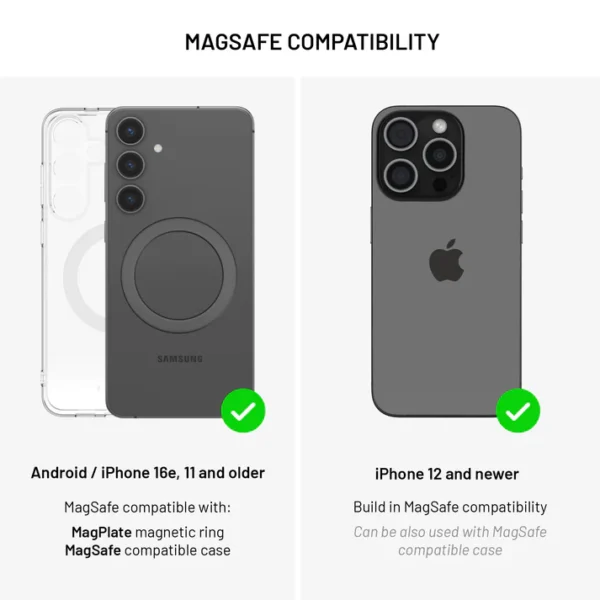 FIXED Powerbank MagZen 5 Stand, 5000 mAh, gray