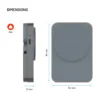 FIXED Powerbank MagZen 5 Stand, 5000 mAh, gray