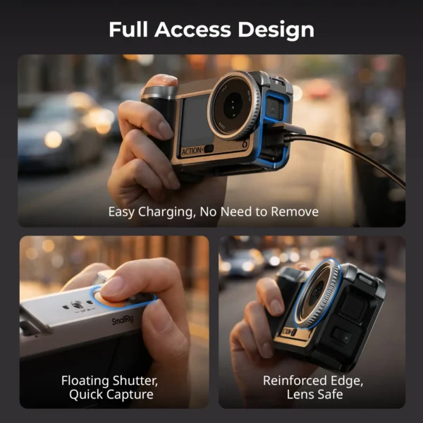 SmallRig 5891 Cage Kit for DJI Osmo Action 6