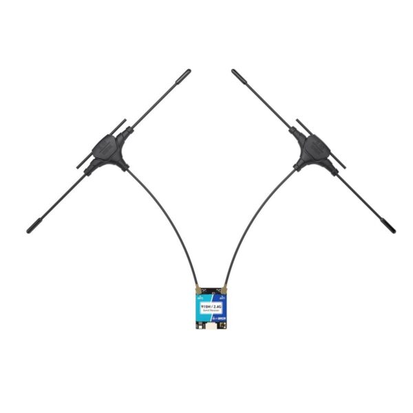 GEPRC ELRS 915M/2.4G C3 Gemini Xrossband Vastuvõtja (Receiver)