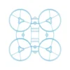 Air65_II_Brushless_Whoop_Frame_transparent_blue_top_view_720x BetaFPV Air65 II Brushless Whoop Frame Clear Blue