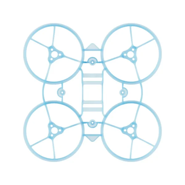 Air65_II_Brushless_Whoop_Frame_transparent_blue_top_view_720x BetaFPV Air65 II Brushless Whoop Frame Clear Blue
