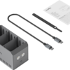 SmallRig 6502 100W Battery Charger for DJI Mini 5 / 4 / 3 Pro