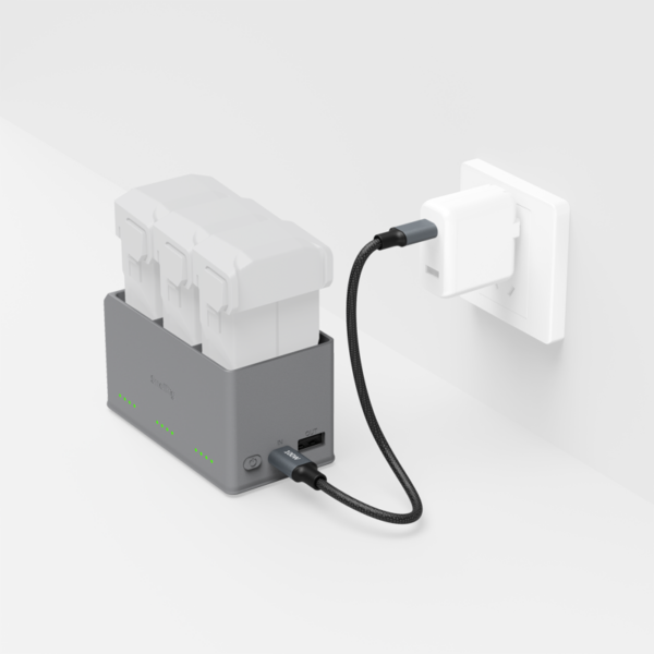 SmallRig 6502 100W Battery Charger for DJI Mini 5 / 4 / 3 Pro