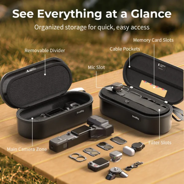 SmallRig 6642 Storage Bag (for DJI Osmo Pocket 4P / Insta360)
