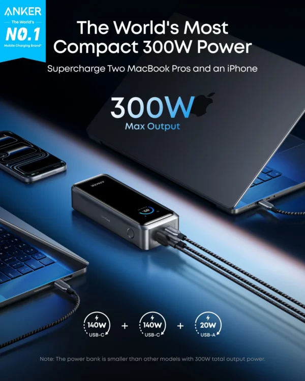 Anker Prime Power Bank 26250mAh 300W