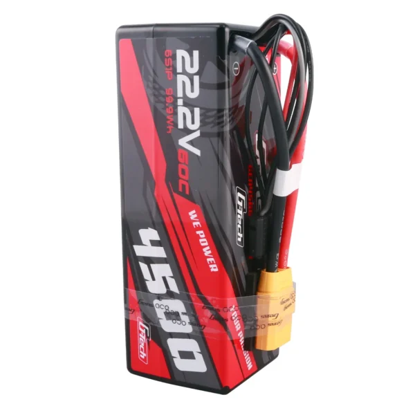 Gens ace G-Tech 4500mAh 6S1P 22.2V 60C HardCase RC car Lipo Battery