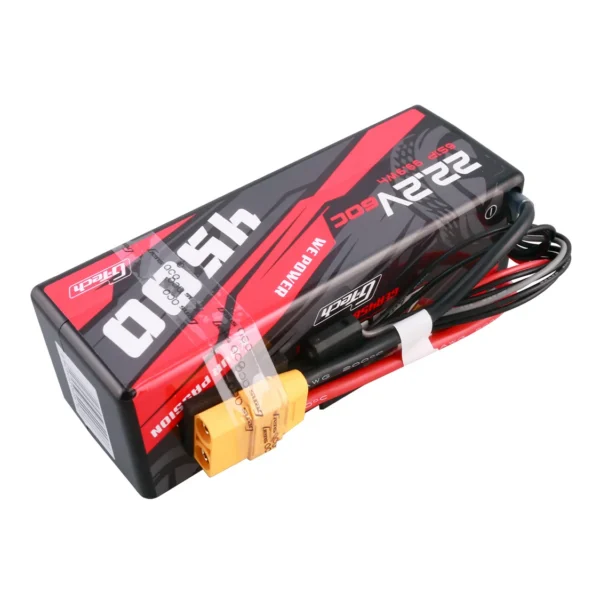 Gens ace G-Tech 4500mAh 6S1P 22.2V 60C HardCase RC car Lipo Battery
