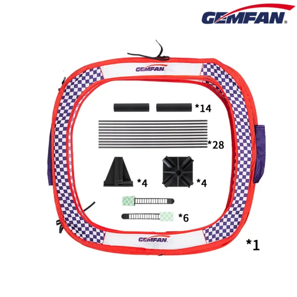 Gemfan 80cm Cube Race Gate + Base Tools