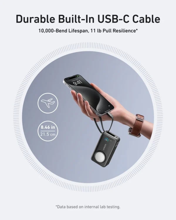 Anker MagGo Power Bank | 10000 mAh | Black Stone