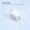 FIXCG100M-2C1A-WH_PH_006_EN FIXED Mini Charger, 2x USB-C, PD support, 100W, white