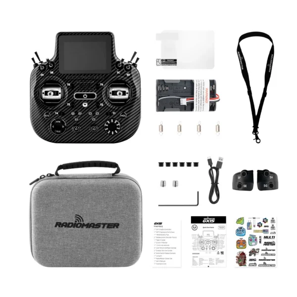 Radiomaster GX15 MAX Radio Controller ELRS / Charcoal